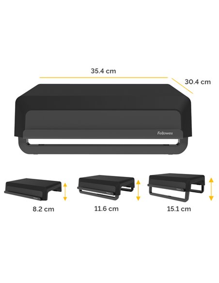 Supporto Monitor Breyta™ Nero-Fellowes 100016560 FELLOWES SUPPORTI-BRACCI MONITOR-NOTEBOOK