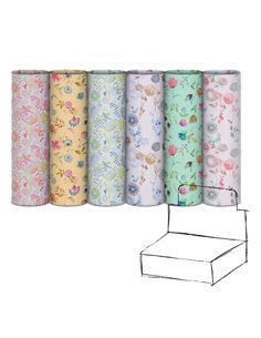Scatola 100 fogli ecocarta Fiori di Campo 70X100cm Rex Sadoch EC400F02 REX SADOCH CARTA REGALO
