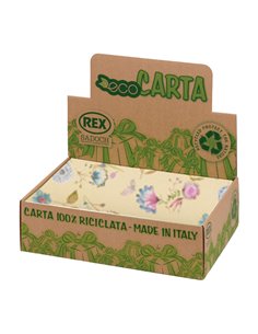 Scatola 100 fogli ecocarta Fiori di Campo 70X100cm Rex Sadoch EC400F02 REX SADOCH CARTA REGALO 2