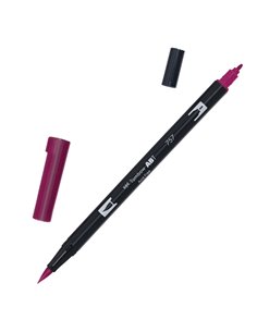 Pennarello Tombow ABT Dual Brush 757 port red PABT-757
