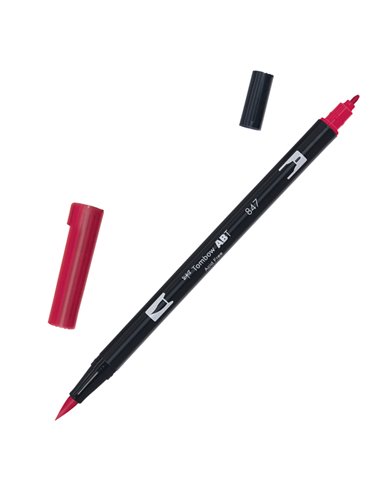 Pennarello Tombow ABT Dual Brush 847 crimson PABT-847