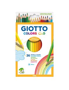 Astuccio 36 matite colorate Colors 3.0 Giotto F278500 GIOTTO PASTELLI COLORATI