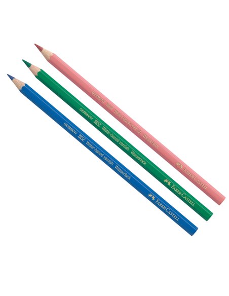 Astuccio 24 matite colorati eco Il Castello+3 bicolor Faber Castell 110324 FABER-CASTELL PASTELLI COLORATI