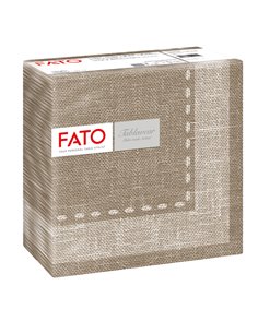 50 tovaglioli 40x40cm Linea tablewear Cachemire CaffE' Fato 88403800 FATO TISSUE HO.RE.CA-TOVAGLIE-RUNNER