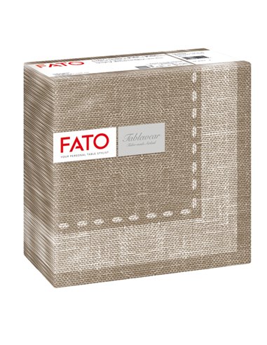 50 tovaglioli 40x40cm Linea tablewear Cachemire CaffE' Fato 88403800 FATO TISSUE HO.RE.CA-TOVAGLIE-RUNNER