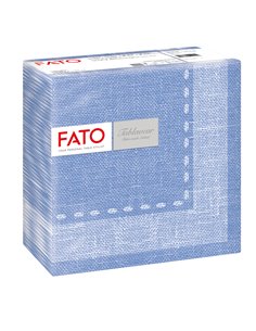 50 tovaglioli 40x40cm Linea tablewear Cachemire Blu Fato 88403700