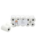 Blister 10 rotoli carta termica 55gr BPA free 57mm x 20mt (POS / Carte credit) 3125057020CX