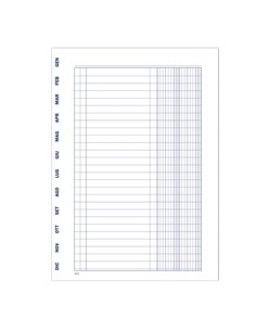 Registro Scadenzario spiralato Gen-Dic 8pag. 24x17cm 2016A1243G Data Ufficio 2016A1243G DATA UFFICIO SEGRETERIA 2