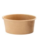 25 Bowl per zuppe monouso 180ml in cartoncino avana Signor Bio PBC103BIO25C