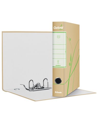 Registratore OXFORD GREEN G82 avana dorso 5cm f.to commerciale ESSELTE 397820501 ESSELTE REGISTRATORI A LEVA
