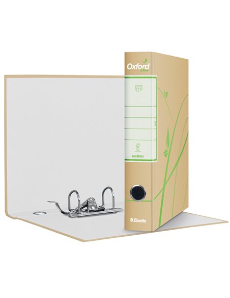 Registratore OXFORD GREEN G82 avana dorso 5cm f.to commerciale ESSELTE 397820501 ESSELTE REGISTRATORI A LEVA