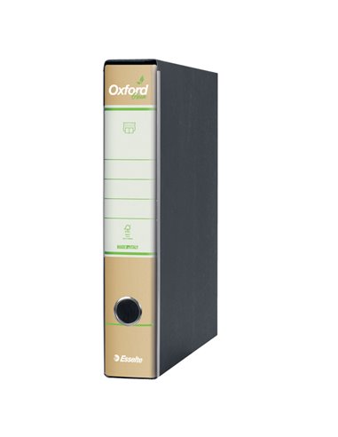 Registratore OXFORD GREEN G82 avana dorso 5cm f.to commerciale ESSELTE 397820501 ESSELTE REGISTRATORI A LEVA