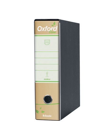 Registratore OXFORD GREEN G83 avana dorso 8cm f.to commerciale ESSELTE 397830501 ESSELTE REGISTRATORI A LEVA