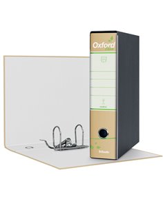 Registratore OXFORD GREEN G85 avana dorso 8cm f.to protocollo ESSELTE 397850501 ESSELTE REGISTRATORI A LEVA
