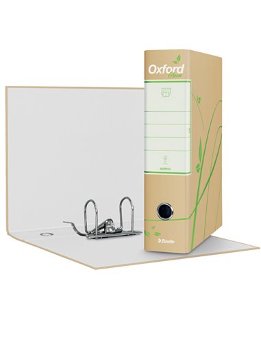Registratore OXFORD GREEN G85 avana dorso 8cm f.to protocollo ESSELTE 397850501 ESSELTE REGISTRATORI A LEVA