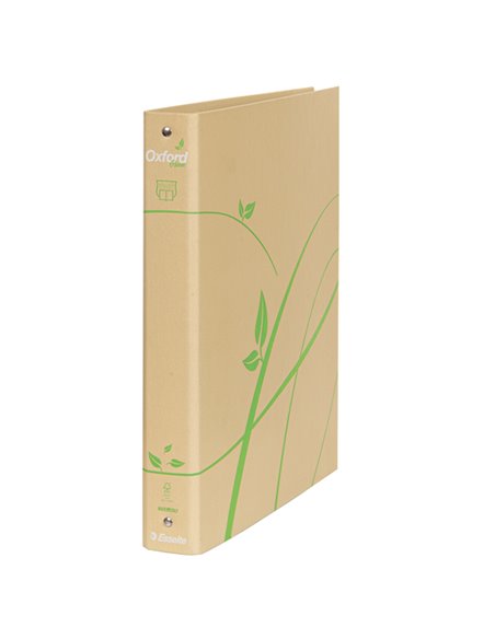 Raccoglitore a 4 anelli Ø30 avana f.to 22 x 30 cm Oxford Green Esselte 397850502 ESSELTE RACCOGLITORI AD ANELLI