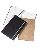 Taccuino WOOD c/elastico 192pag 13,5x21,5cm Colorosa Ri.Plast 36WT1321