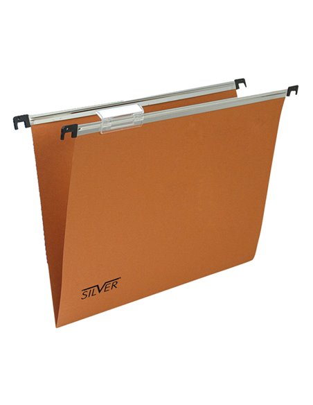 Cartella sospesa a cassetto 39/V arancio Silver Bertesi 150/390 GL-B2 BERTESI CARTELLE SOSPESE IN CARTONCINO