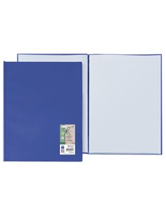 Portalistini Ermes in PP riciclato 20 buste blu Sei rota 57292007 SEI ROTA PORTALISTINI A BUSTE FISSE