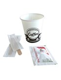 Serving Kit 50 bicchierini +50 bustine zucchero +50 palettine PPZUKITOCS50E