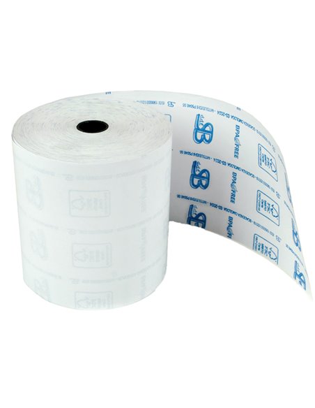Blister 10 rotoli RC carta termica BPA free FSC 55gr 57,5mm x 20mt Ø40mm 3126057520CX SABACART ROTOLI PER POS