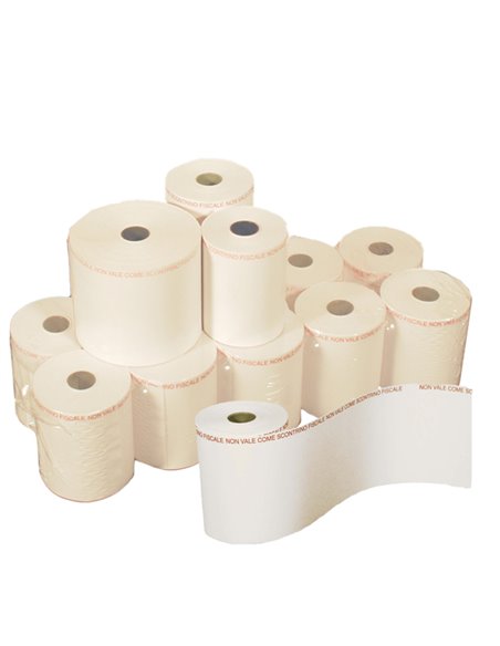 Blister 10 rotoli carta chimica 2 copie 57mm x 20mt x POS 15325702012BX
