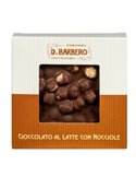 Tavoletta di cioccolato al latte con nocciole 120gr in astuccio -stagionale NOCCL