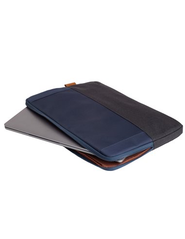 LISBOA 16" LAPTOP SLEEVE - BLUE- Trust 24982 TRUST BORSE-ZAINI-TROLLEY