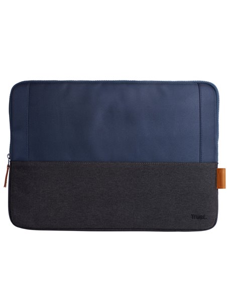 LISBOA 16" LAPTOP SLEEVE - BLUE- Trust 24982 TRUST BORSE-ZAINI-TROLLEY