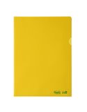25 cartelline a L 22X30 PE Bio-Based giallo liscio superior Favorit 400182393