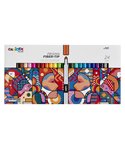 Astuccio 24 pennarelli Prisma colori assortiti Carioca Plus 45207