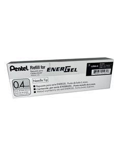Refill Energel X LRN4-AX nero 0.4mm Pentel LRN4-AX PENTEL REFILL ROLLER 2