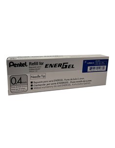 Refill Energel X LRN4-CX blu 0.4mm Pentel LRN4-CX PENTEL REFILL ROLLER 2