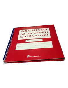 Cartella per azzeramenti giornalieri 57mm C6MAZZ