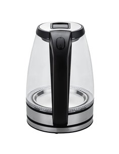 Bollitore elettrico cordless con caraffa in vetro 2200W Melchioni 118360027 2