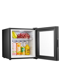 Frigobar termoelettrico Iceberg Glass 24 con porta in vetro Melchioni 118700242