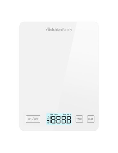 Bilancia da cucina Smarty con connessione wi-fi bianco Melchioni 118210028 Melchioni Family PICCOLI ELETTRODOMESTICI