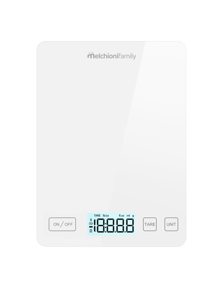 Bilancia da cucina Smarty con connessione wi-fi bianco Melchioni 118210028 Melchioni Family PICCOLI ELETTRODOMESTICI