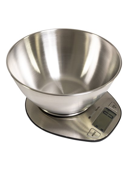 Bilancia da cucina Graal con ciotola in acciaio Melchioni 118210025 Melchioni Family PICCOLI ELETTRODOMESTICI