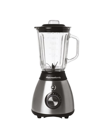 Frullatore Frullo Glass con bicchiere in vetro 600W Melchioni 118420210 Melchioni Family PICCOLI ELETTRODOMESTICI