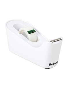 Dispenser da Tavolo C18  bianco+ 1 rotolo di nastro adesivo Scotch® Magic™19x33 7012754546