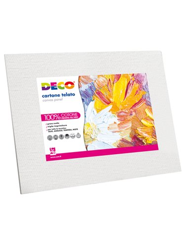 Cartone telato 25x35cm Deco 384/2535 DECO ACCESSORI PITTURA