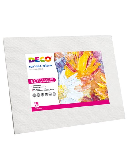 Cartone telato 25x35cm Deco 384/2535 DECO ACCESSORI PITTURA