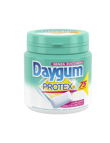 Daygum Protex in barattolo da 75 confetti 9567502 Daygum CARAMELLE-CIOCCOLATINI-CHEWING GUM