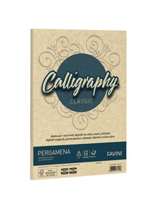 Carta Calligraphy Pergamena 190gr A3 250fg crema 05 Favini A692253 FAVINI CARTE EVENTI-INVITI