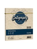25 buste Calligraphy Pergamena 170x170mm 90gr sabbia 02 Favini A57U078