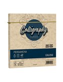 25 buste Calligraphy Pergamena 170x170mm 90gr nocciola 04 Favini A57N078