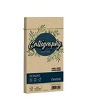 25 buste Calligraphy Remake 120gr 110x220mm spiaggia Favini A57R253