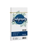 25 buste Calligraphy Shiro Eco 120gr 110x220mm gesso Favini A570904