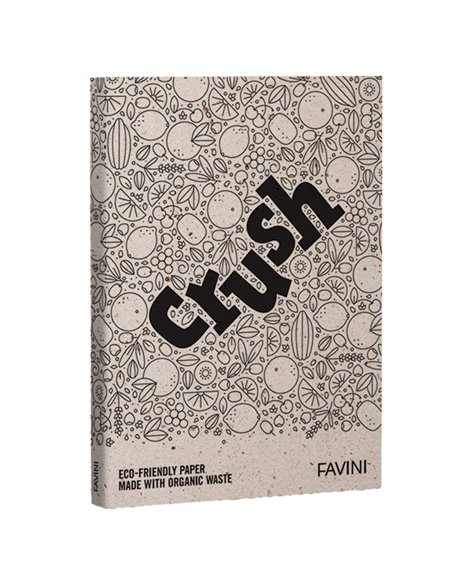 Carta Crush A4 50fg 250gr cacao Favini A69M014 FAVINI CARTE EVENTI-INVITI